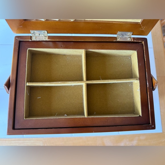 Vintage Sewing Basket Woven Wicker Upholstered Floral Velvet Wooden Elegant - Picture 10 of 15